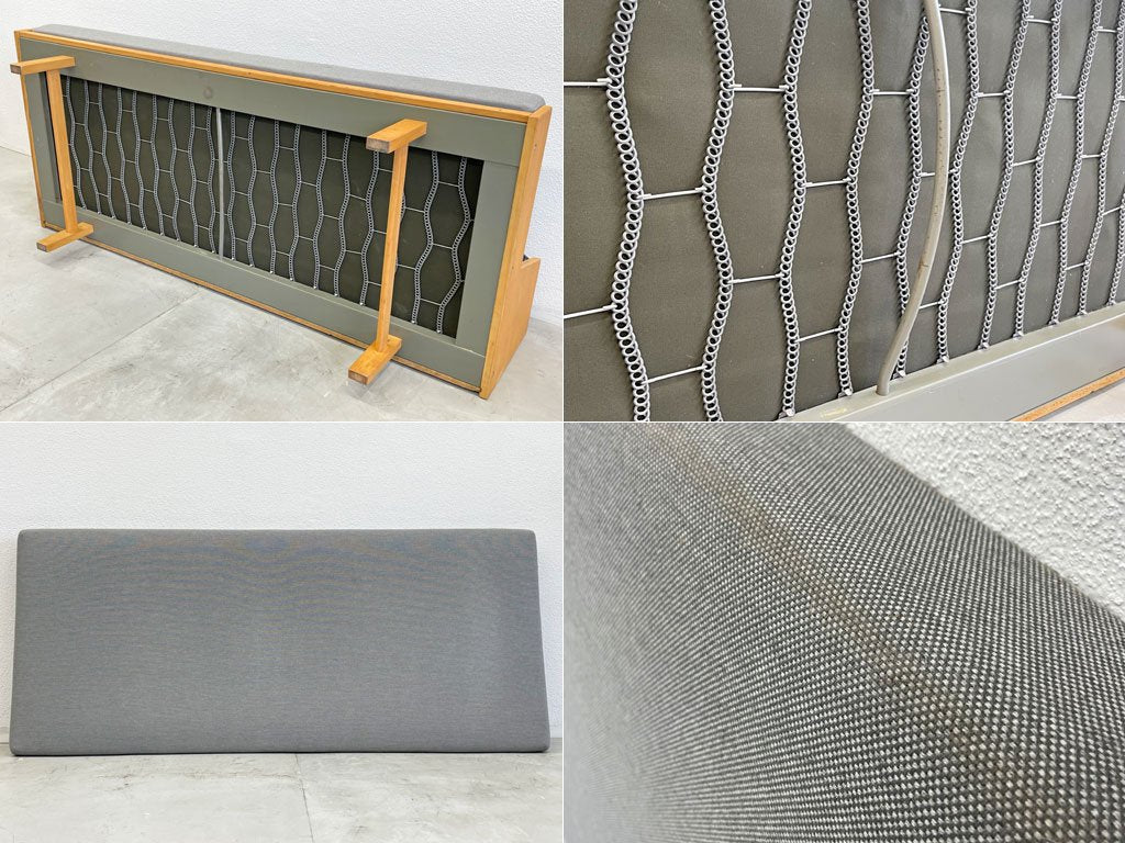 ゲタマ GETAMA ビンテージ GE258 デイベッド Day Bed 3シーターソファ ビーチ材 ミナペルホネン タンバリン&シート張替 ハンス.J.ウェグナー デンマーク 〓