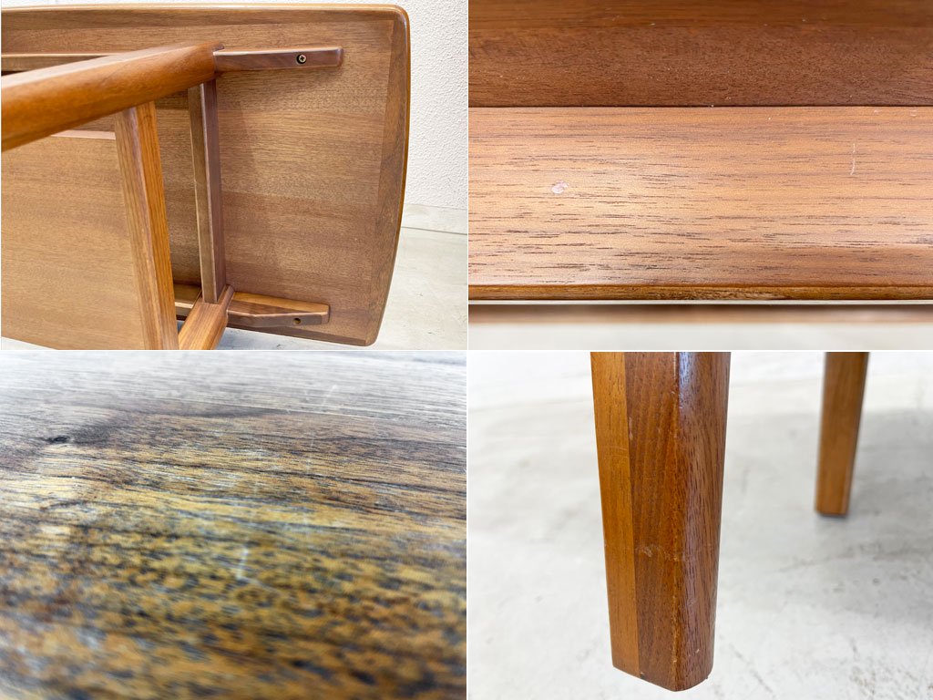 ウニコ unico ノルド NORD ローテーブル Low Table ウォールナット材 W115㎝ 北欧スタイル 〓