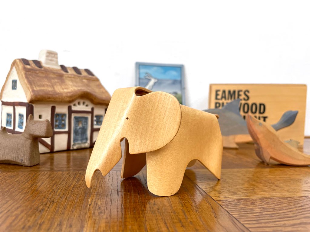 ヴィトラデザインミュージアム Vitra Design Museum ミニチュアコレクション プライウッド エレファント チャールズ&レイ・イームズ ★