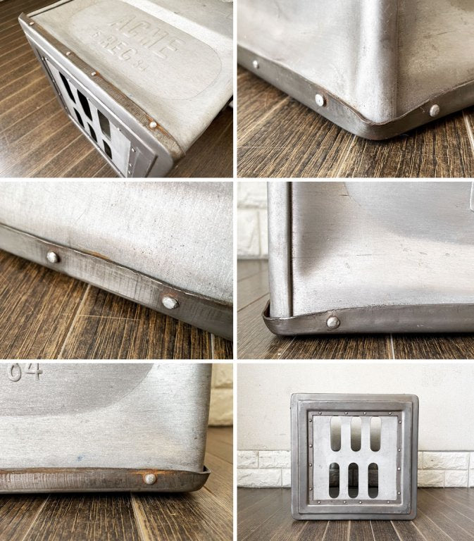 アクメファニチャー ACME Furniture スチールボックス STEEL BOX 収納箱 プランターカバー スタッキング インダストリアル 定価¥14,300- 廃番 ◎