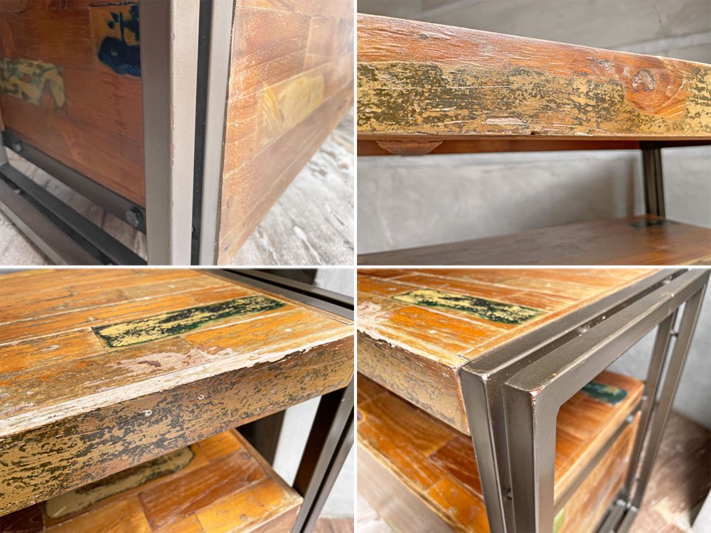 ディーボディ d-Bodhi フェルム FERUM INDUSTRIAL 2 DRAWER TV BOARD S テレビボード AVボード 2ドロワー インダストリアルデザイン W112cm♪