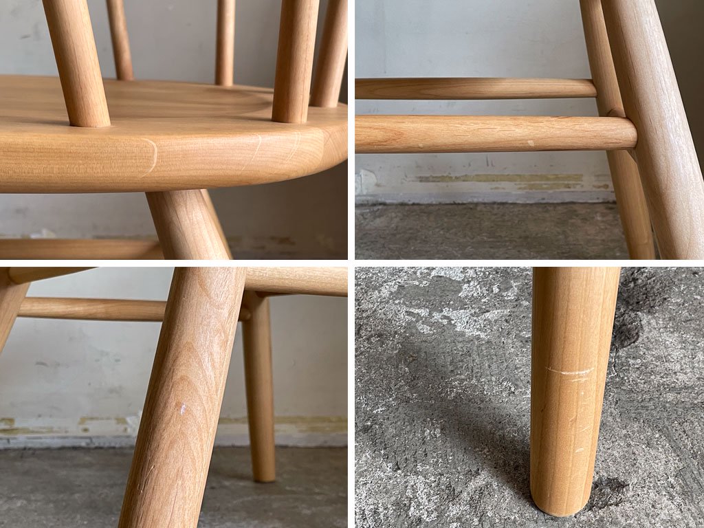 モモナチュラル MOMO natural タホチェア TAHO CHAIR AL ダイニングチェア アルダー無垢材 ■
