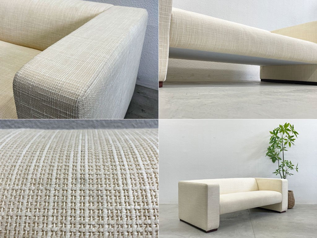 ワイスワイス WISE WISE デイズ DAYS 2シーターソファ メタホールホワイト W180cm 未使用保管品 〓