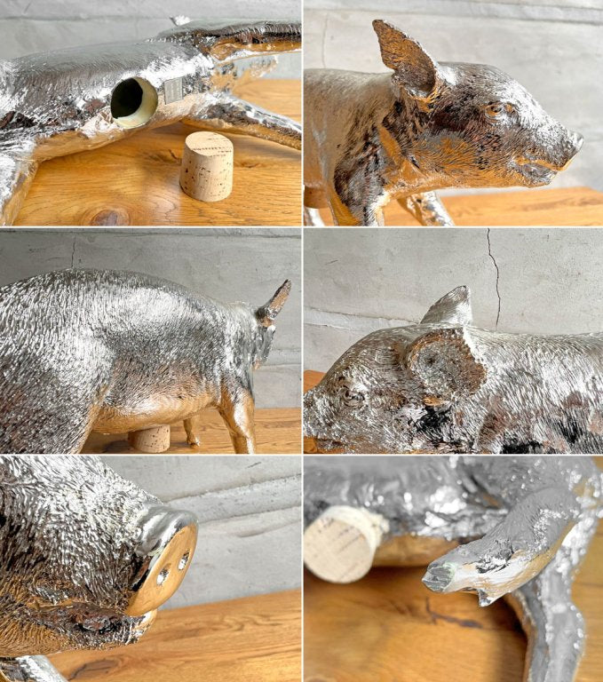 エリアウェア Areaware Reality Piggy Bank 豚 貯金箱 Harry Allen ハリーアレン silver BEAMS取扱い ♪