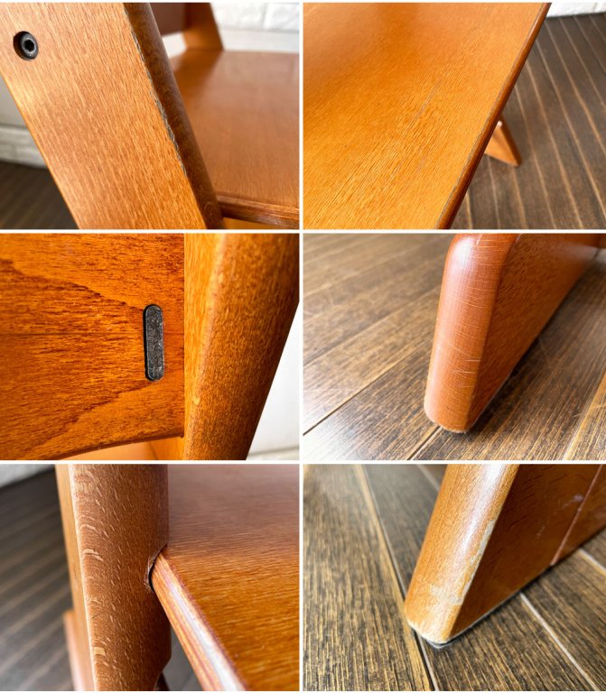 ストッケ STOKKE トリップトラップ TRIPP TRAPP ベビーチェア キッズチェア チェリー S/N3~ ノルウェー 北欧家具 ◎