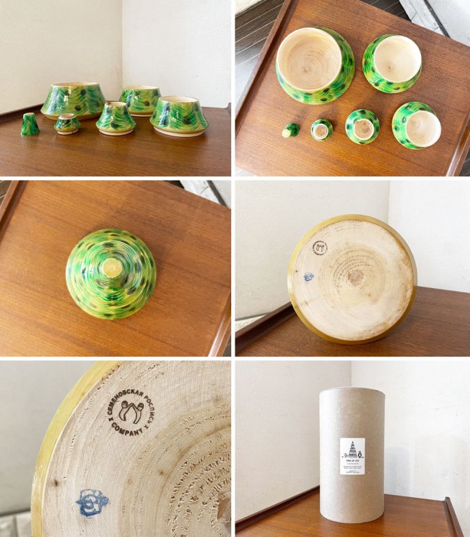 カンパニー COMPANY ツリーオブライフ Tree of Life マトリョーシカ 14ピース 箱付 フィンランド イデー IDEE 取扱 定価¥57,200- ◎