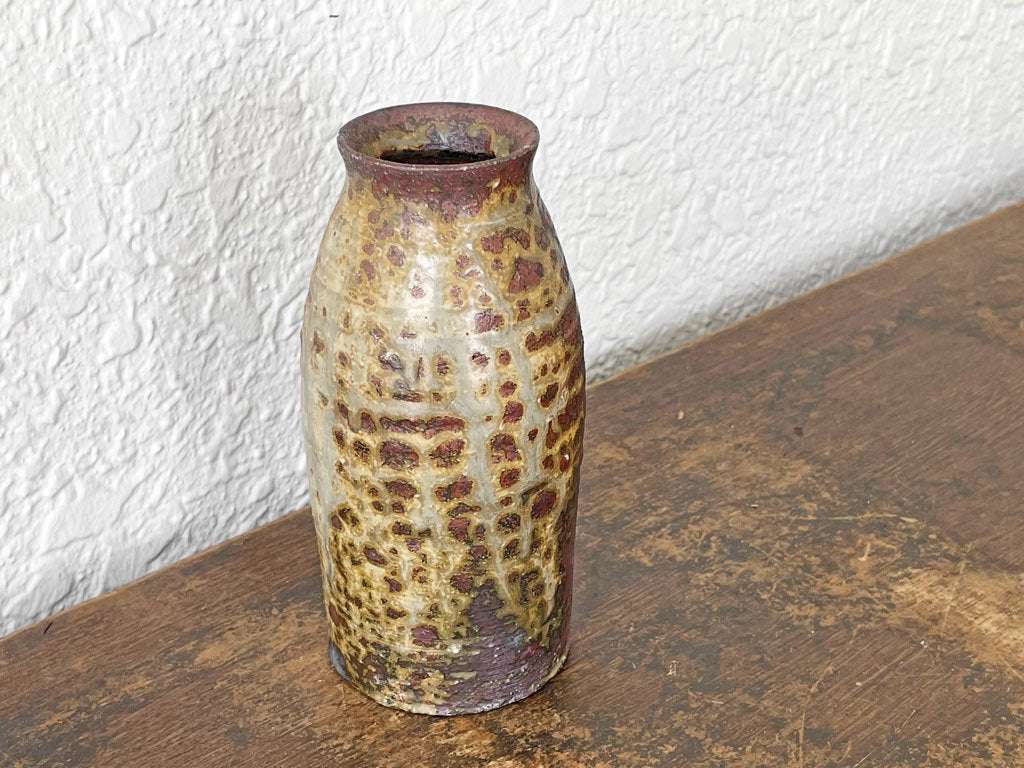 尾形アツシ 花器 フラワーベース H14cm 現代作家 ◇