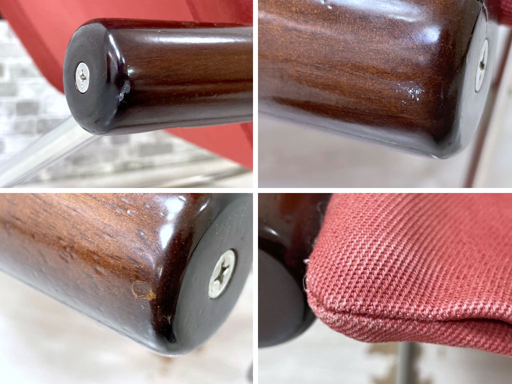 ニーチェア エックス Ny chair X フォールディングチェア 折畳チェア ダークブラウン レンガ 新居猛 MoMA 定価¥51,700- ●