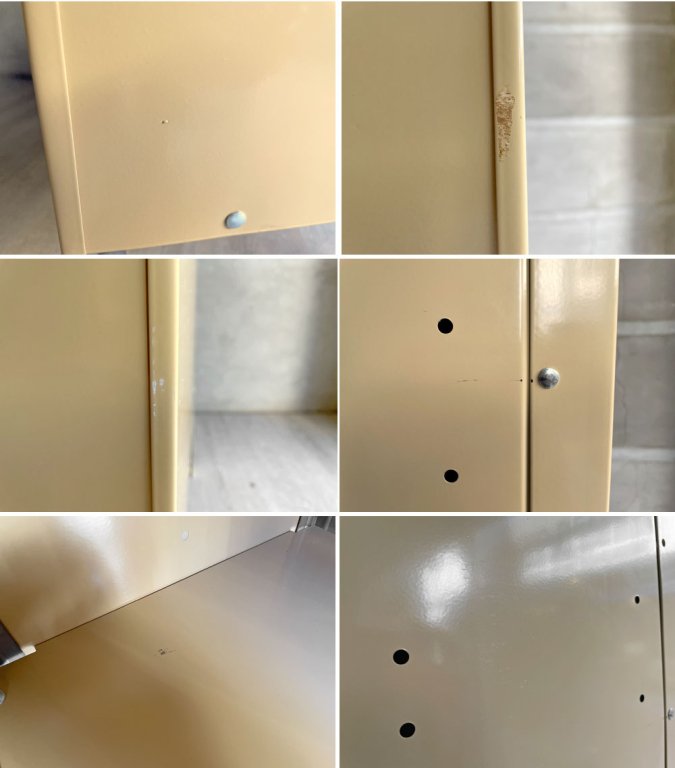 リオン LYON スチール ロッカー RECESSED HANDLE 1-TIER LOCKER サンド インダストリアル P.F.S取扱 ♪