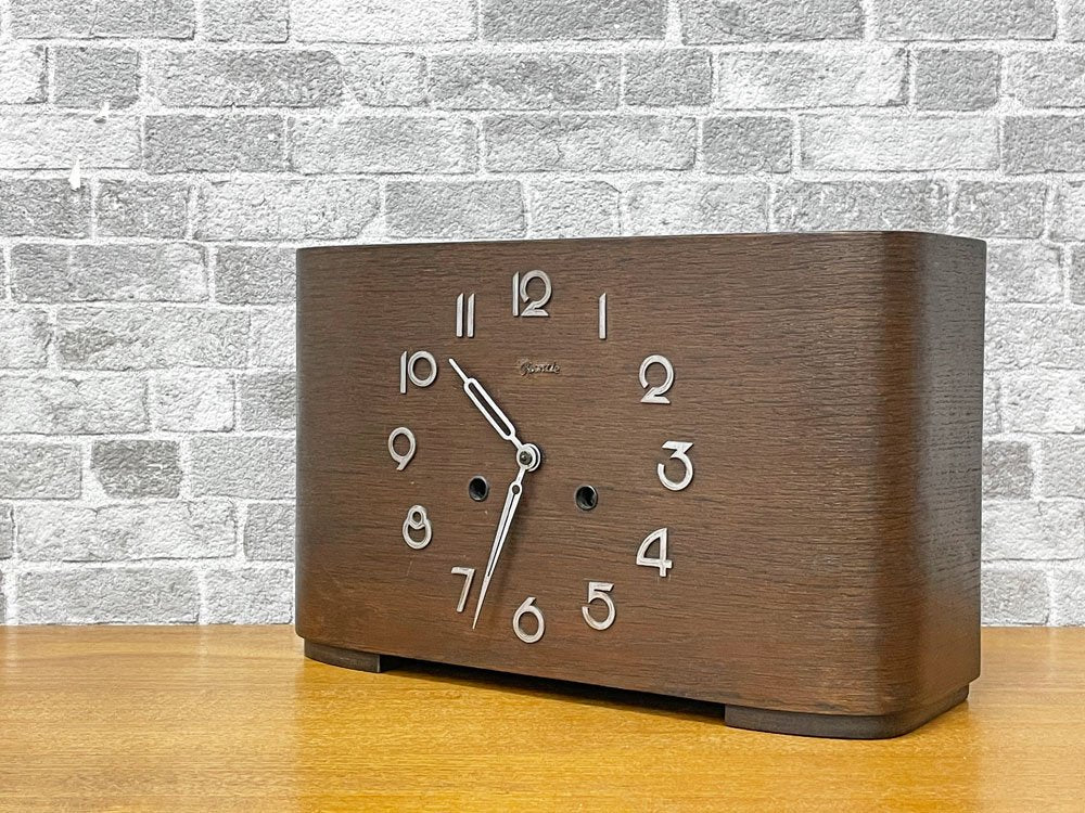 キンツレ KIENZLE 置時計 クロック ドイツ ビンテージ アラビア