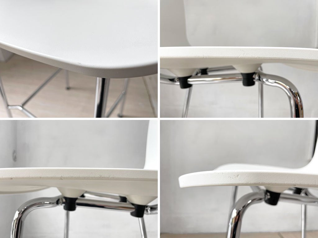ヴィトラ Vitra ハルスツール HAL RE STOOL ミディアム ハイスツール カウンターチェア コットンホワイト RE ジャスパー・モリソン 定価 ¥53,900- B ★