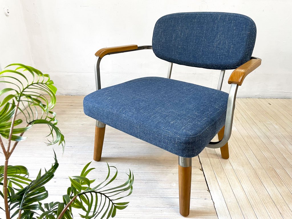 アクメファニチャー ACME Furniture ストランドラウンジチェア STRAND LOUNGE CHAIR 1Pソファ アッシュ材 スチール ファブリック 定価 ¥49,500- ★