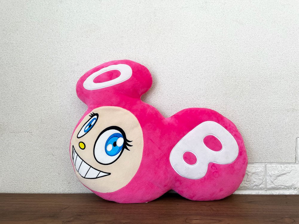 村上隆 Takashi Murakami ドブ君 Mr. DOB クッション ピンク W52cm