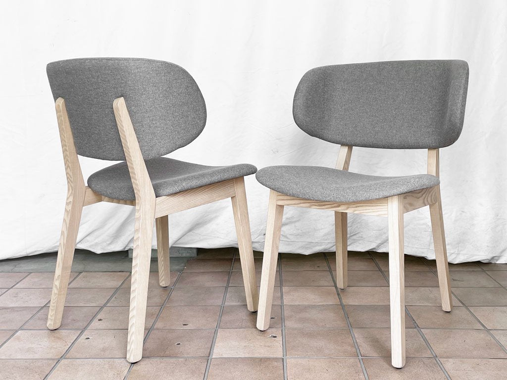 カリガリス Calligaris クレール Claire ダイニングチェア タモ材 トープ Orlandini Design イタリア 北欧デザイン 参考価格51,590円 美品 A ◇