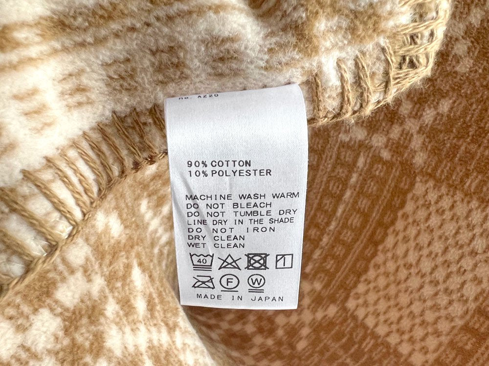アクメファニチャー ACME Furniture ブランケット AHS BLANKET OS マスタード 定価¥15,400- ♪