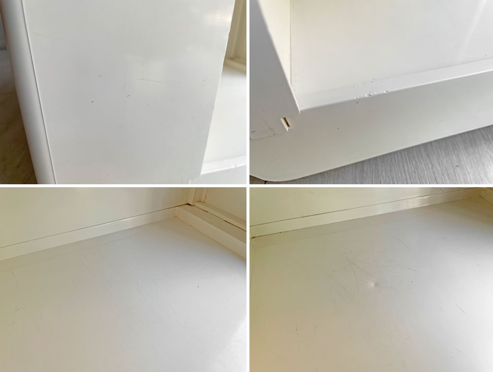 ビエッフェプラスト パドヴァ BIEFFEPLAST PADOVA ビンテージ ボビーワゴン BOBY WAGON ホワイト 3段3トレー ジョエ・コロンボ イタリア MoMA ♪