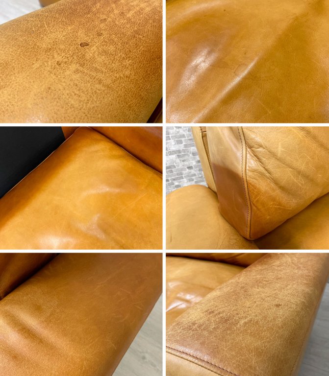 アクメファニチャー ACME Furniture フレスノ FRESNO ソファ 3シーター ヴィンテージスタイル オイルレザー 本革 定価¥385,000- ●