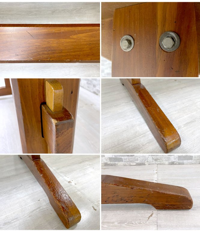 イーセンアーレン ETHAN ALLEN パイン材 エクステンションダイニングテーブル 伸長式 W178-216-254cm 楔留め カントリースタイル 米国家具 ●
