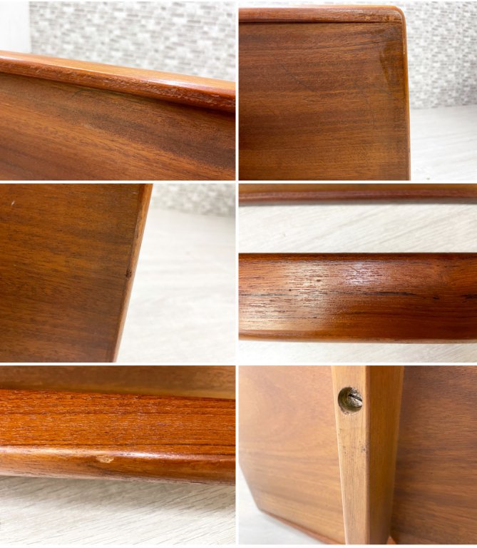フランス&サン france & son チーク材 コーヒーテーブル ローテーブル グレーテ・ヤルク Grete Jalk デンマークビンテージ 北欧家具 ●