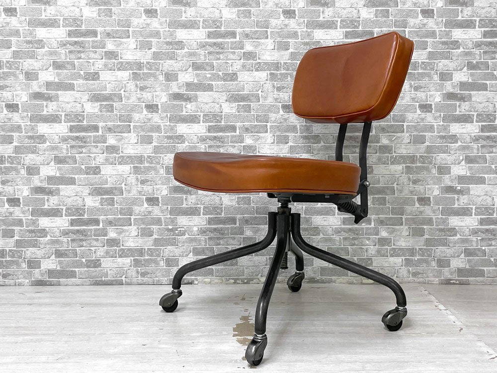 【発送の場合は即購入不可】 トラック ファニチャー DESKWORK CHAIR アームチェア デスクワークチェア 肘掛け 椅子 本革 デスクチェア イス TRUCK FURNITURE 98198 トラック ファニチャー DESKWORK CHAIR アームチェア デスクワーク