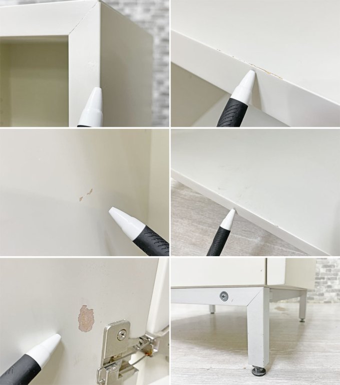 インターデコール INTER DECOR 現 カッシーナイクスシー Cassina IXC. モダン MODERN スリムキャビネット W40cm 左開き扉 ピエロ・リッソーニ 廃番 ●