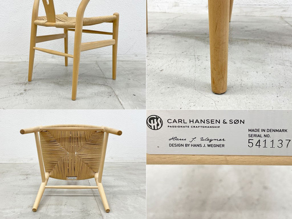 カールハンセン&サン Carl Hansen & Son CH24 Yチェア Wishborn Chair ハンス・J・ウェグナー Hans J. Wegner ビーチ材 〓