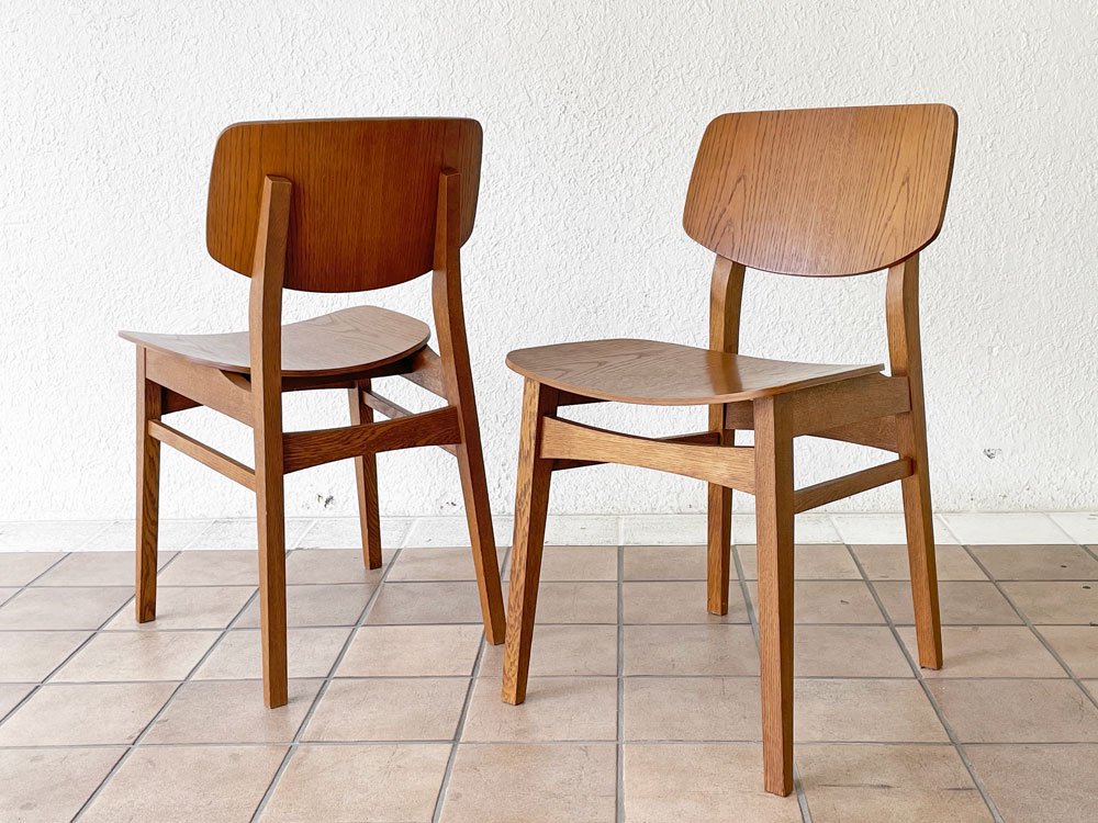 トラックファニチャー TRUCK FURNITURE トーチチェア TORCH CHAIR ダイニングチェア ウッドシート プライウッド ブラウン B ◇