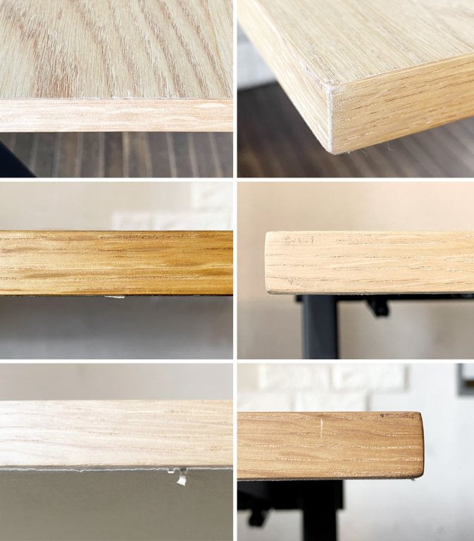 ヘイ HAY ピラミッドデスク PYRAMID DESK オーク材 × スチール脚 コンパスレッグ W120cm ナチュラルモダン 定価¥55,000- ◎