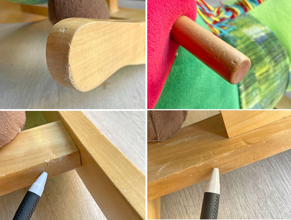 日本育児 nihonikuji はらぺこあおむし あおむしロッキング 子供用 木馬 エリック・カール Eric Carle ♪