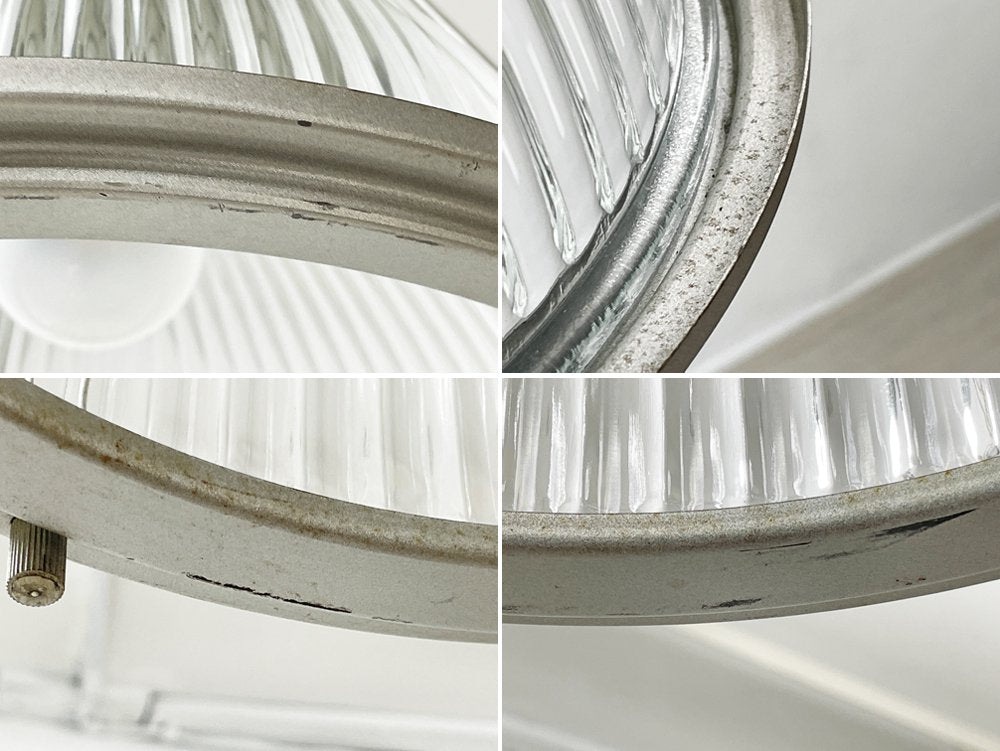 インダストリアルデザイン ファクトリーランプ ペンダントライト Φ34 ガラスシェード アメリカンダイナー ブルックリンスタイル 店舗什器 ●