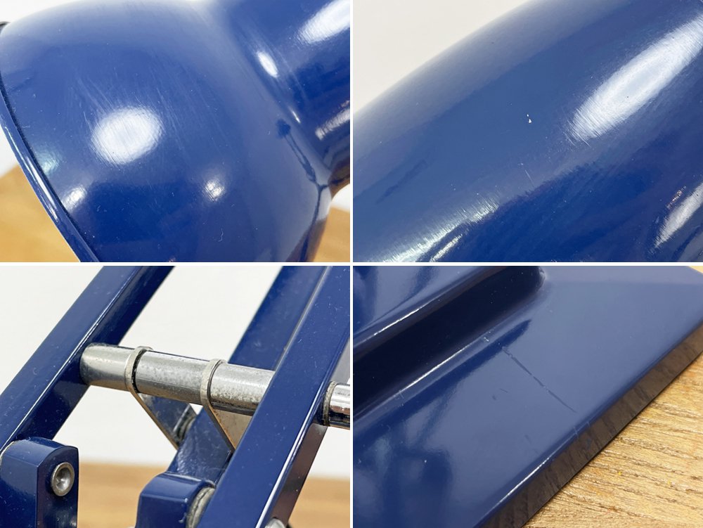 アングルポイズ ANGLEPOISE ORIGINAL1227 テーブルランプ デスクライト ブルー 廃番カラー ジョージ・カワーダイン イギリス 定価¥57,200- ●