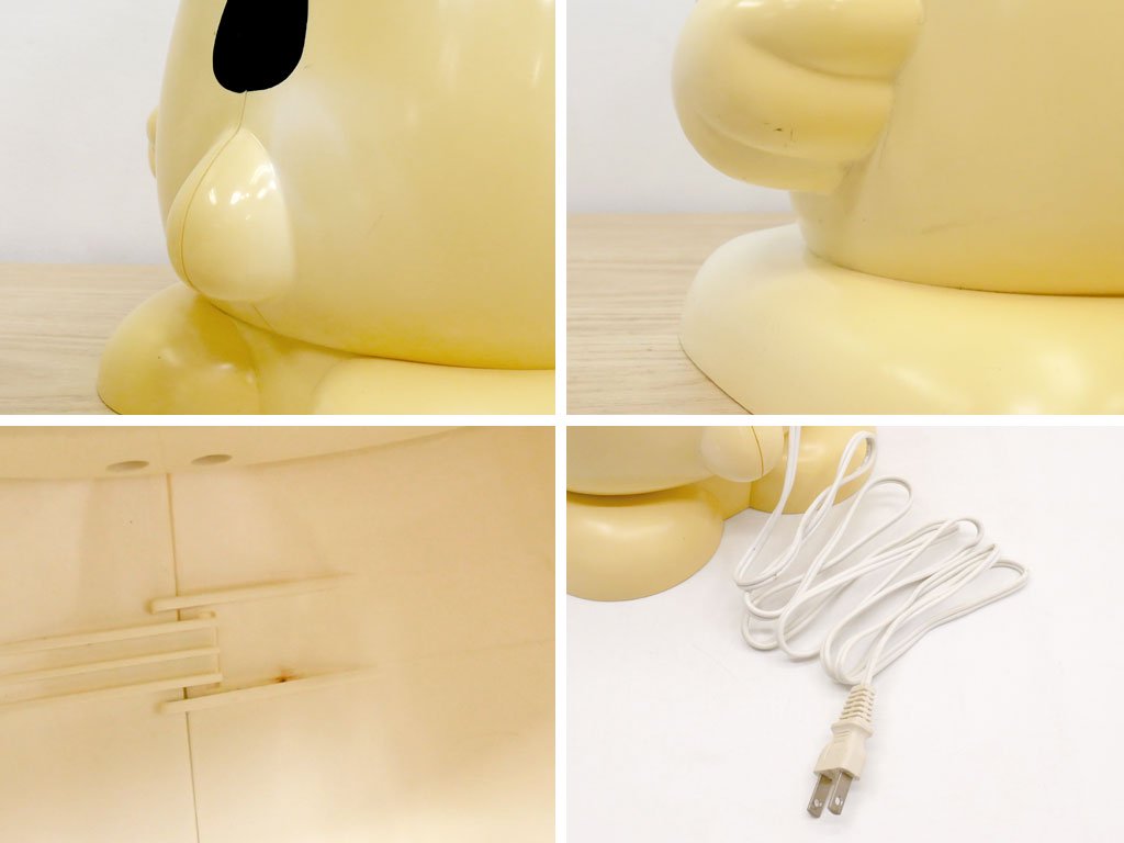 タイガー魔法瓶 TIGER スヌーピー型 SNOOPY 電動かき氷器 ABO-A10Z 氷削り器 製氷カップ付き 廃番品 ●