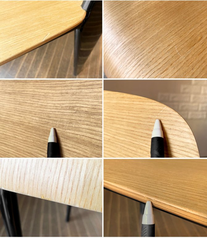 関家具 トーラスチェア Taurus Chair ダイニングチェア アッシュ材×スチール ブラックカラー インダストリアル 定価¥16,830- A ◎