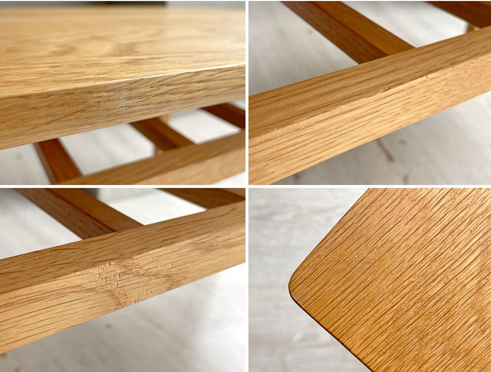 グリニッチ greeniche ニューノーマル ローテーブル Newnormal Low Table 900 センターテーブル 座卓 オーク無垢材 ¥57,000- ♪