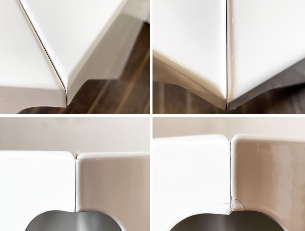 ヴィトラ vitra プリズマティックテーブル Prismatic Table サイドテーブル ヘキサゴン ホワイト 廃番カラー イサム・ノグチ ミッドセンチュリー ◎