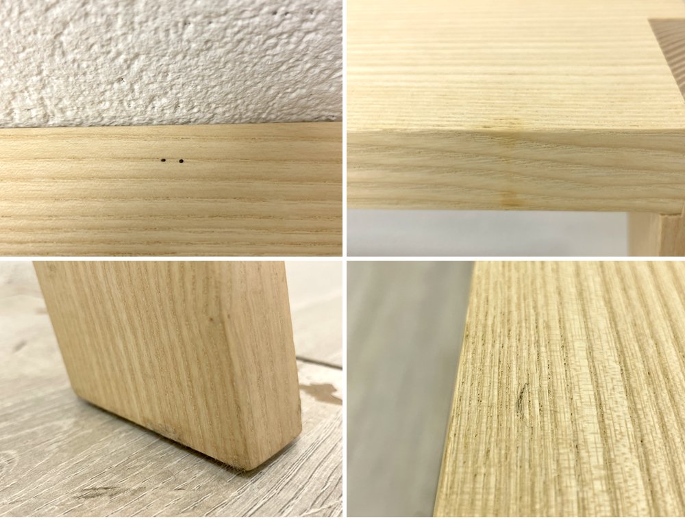ノルメイド NORRMADE シューズラック スリッパラック アッシュ材×スチール トゥールズデザイン 下駄箱 靴箱 収納家具 定価¥40,700- ●