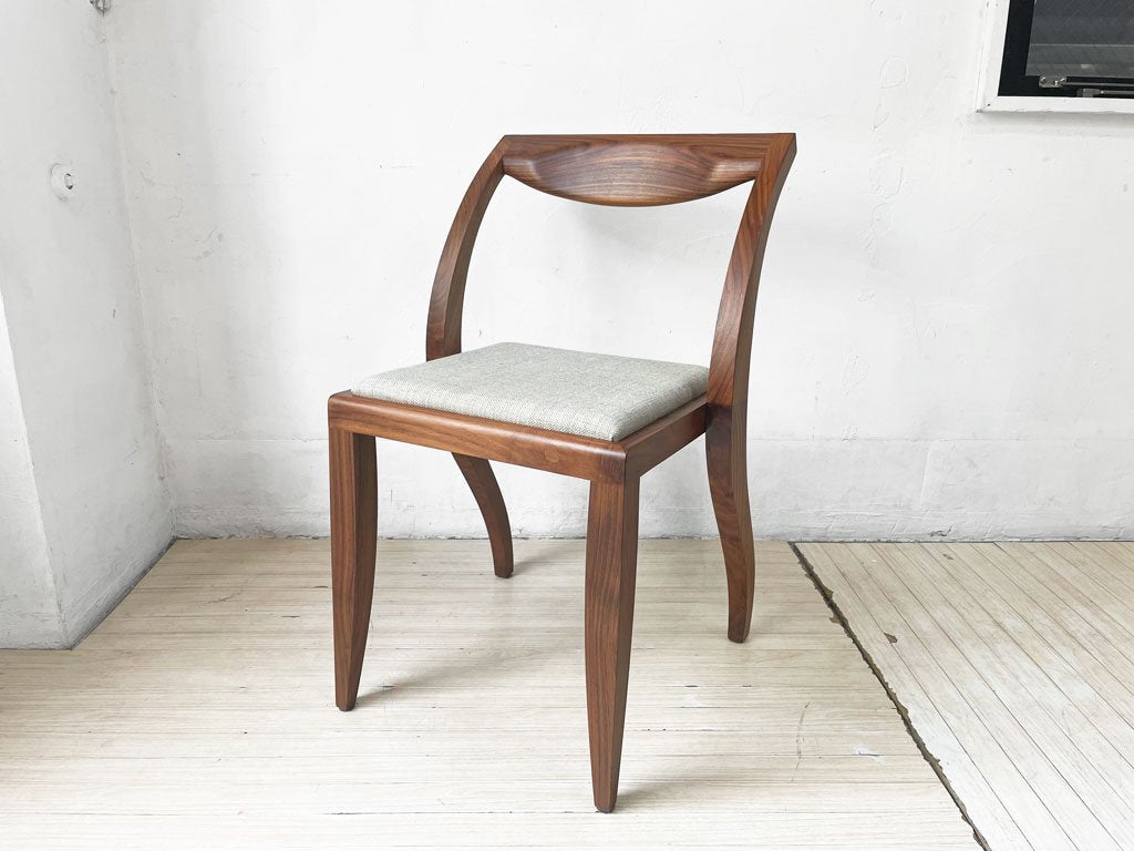 PORADA ポラダダイニングチェアARLEKIN CHAIR ウォールナット② 【公式