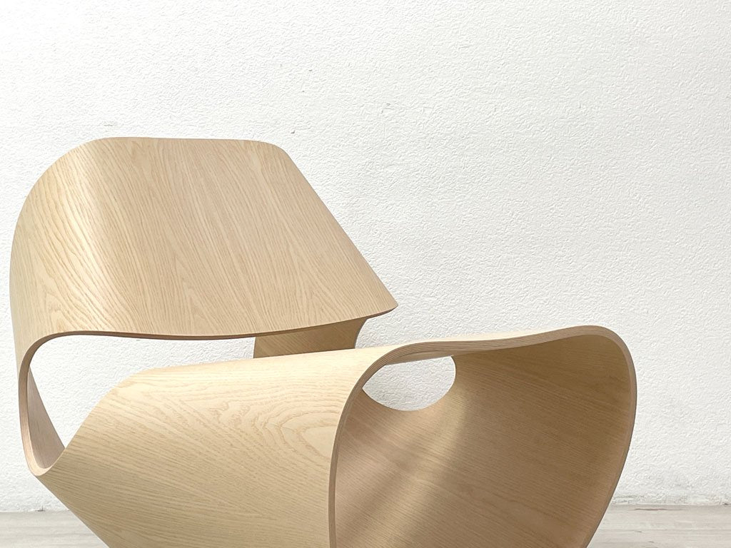 メイドインレシオ Made in Ratio カウリーチェア Cowrie Chair ラウンジチェア ナチュラルアッシュ ブロディ・ニール プライウッド コテンポラリーモダン ●