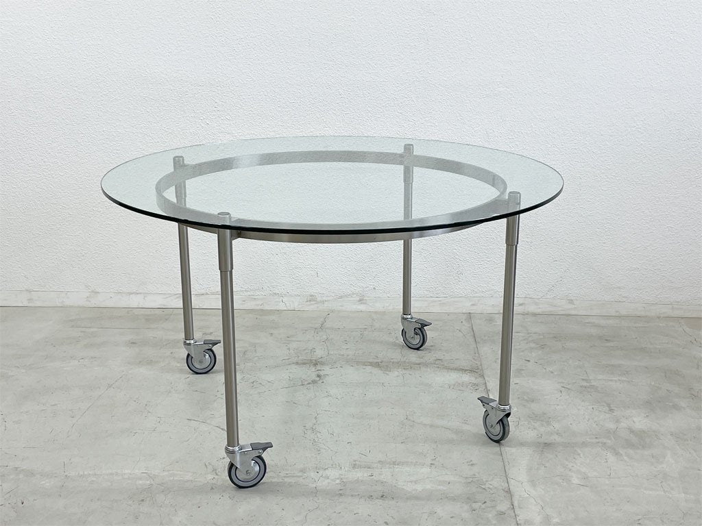 driade ドリアデ ITO ガラス ダイニングテーブル ポストモダン ドリアデ driade イト ITO ガラストップ ラウンド テーブル Glass top