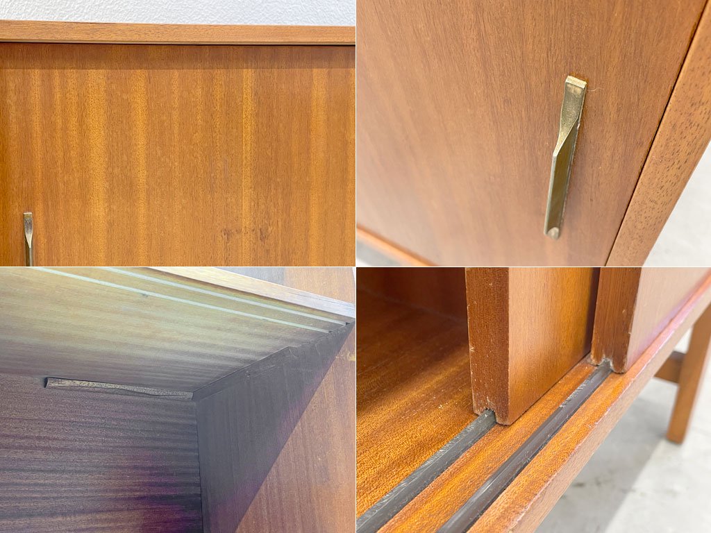 UKビンテージ ルームディバイダー トラー材 TOLA ディスプレイ オープンシェルフ 飾り棚 70’s イギリスビンテージ 〓