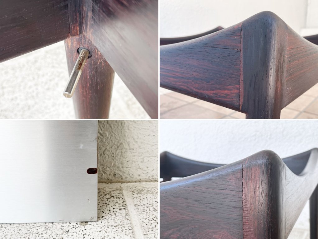 ソーレンウィラドセン SorenWilladsen モデュス Modus サイドテーブル コーヒーテーブル ローズウッド クリスチャン・ヴェデル 北欧 デンマーク ◇