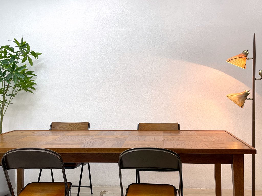 パシフィックファニチャーサービス PACIFIC FURNITURE SERVICE オペレーション ダイニングテーブル OPERATION TABLE オーク無垢材 天板 脚オーダー W212 ●