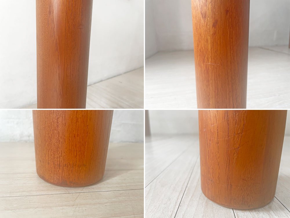 日田工芸 HITAKOUGEI ビンテージ ダイニングテーブル W165cm チーク集成材 ジャパンビンテージ 北欧スタイル ★