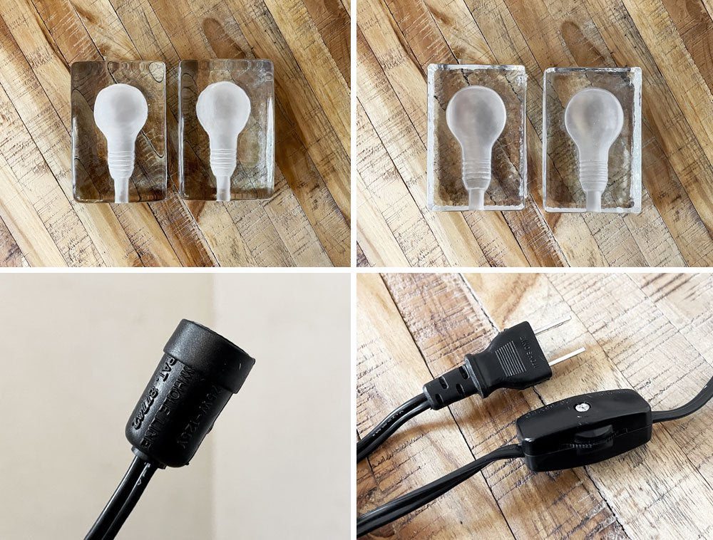 デザインハウスストックホルム DESIGN HOUSE Stockholm ブロックランプ ミニ BLOCK LAMP MINI クリア W12cm ハッリ・コスキネン 定価¥38,500- ◎