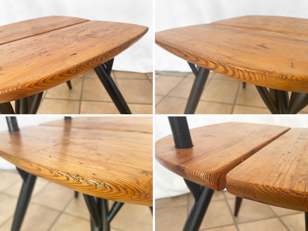 ラウカンプー Laukaan puu ピルッカ チェア pirkka chair ダイニングチェア パイン材 イルマリ・タピオヴァーラ 1950-60s フィンランド 北欧ビンテージ ◇