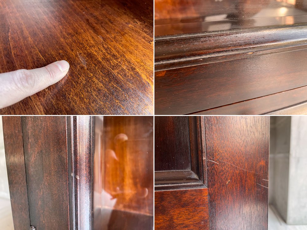 松本民芸家具 B型書棚 本棚 ブックシェルフ ミズメザクラ 無垢材 民藝 和家具 定価¥432,300-♪