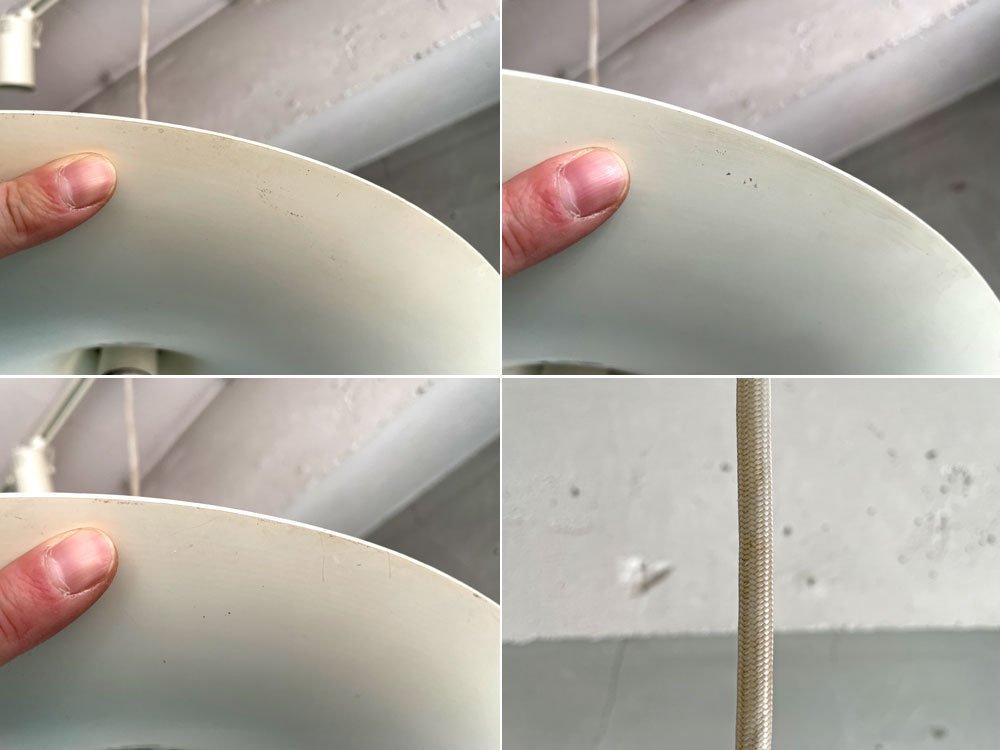 フォグ&モループ Fog&Morup セミ Semi ペンダントライト ホワイト Φ47cm デンマーク 北欧ビンテージ ヤマギワ取扱い ♪