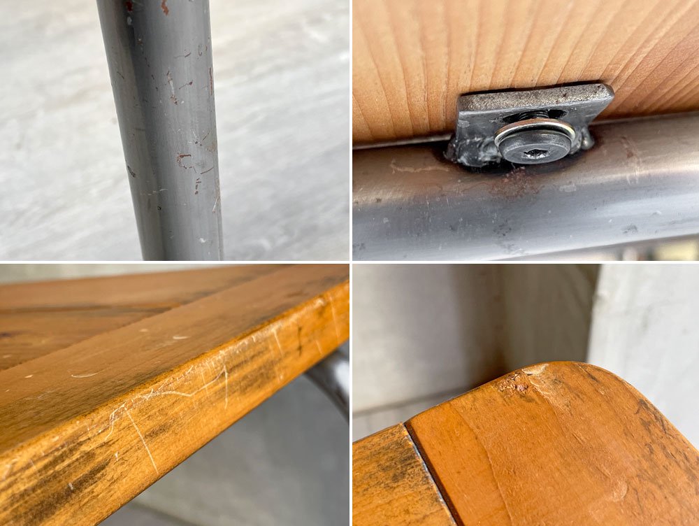 ジャーナルスタンダードファニチャー j.s.F ブリストル BRISTOL ダイニングテーブル パイン材 アイアンフレーム インダストリアル W180cm ♪