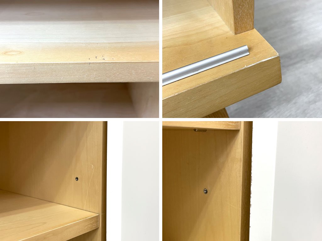 アクタス ACTUS ポトス POTHOS サイドボード キャビネット シューズラック W120 モダンデザイン 廃番 ●