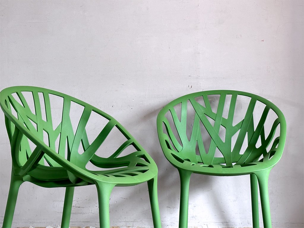 ヴィトラ Vitra ベジタルチェア Vegetal chair ダイニングチェア カクタスグリーン ロナン&エルワン・ブルレック A ■